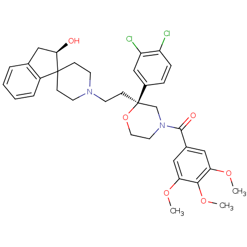 Chemical structure of BindingDB Monomer ID 50090484