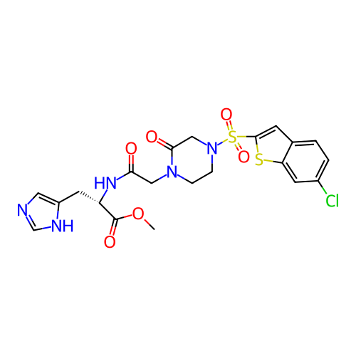 Chemical structure of BindingDB Monomer ID 50090599
