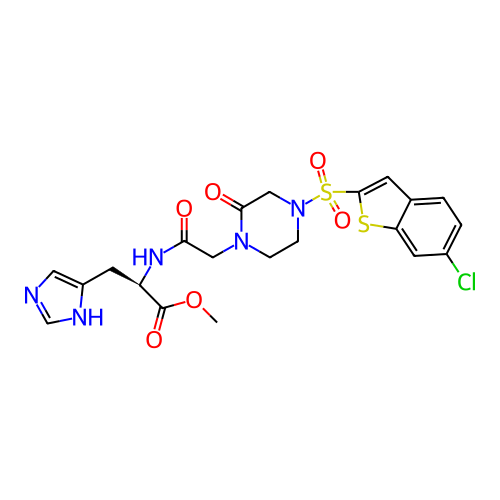 Chemical structure of BindingDB Monomer ID 50090602