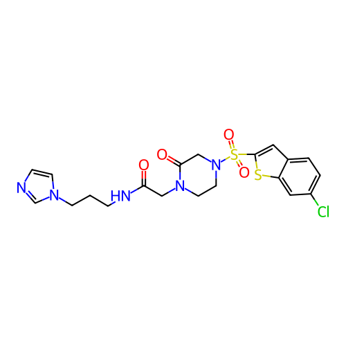 Chemical structure of BindingDB Monomer ID 50090606
