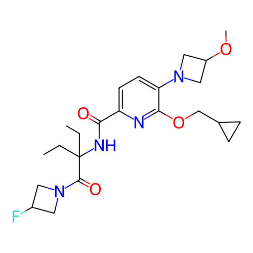 Chemical structure of BindingDB Monomer ID 50090922