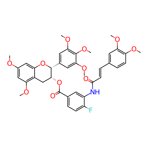 Chemical structure of BindingDB Monomer ID 50091262