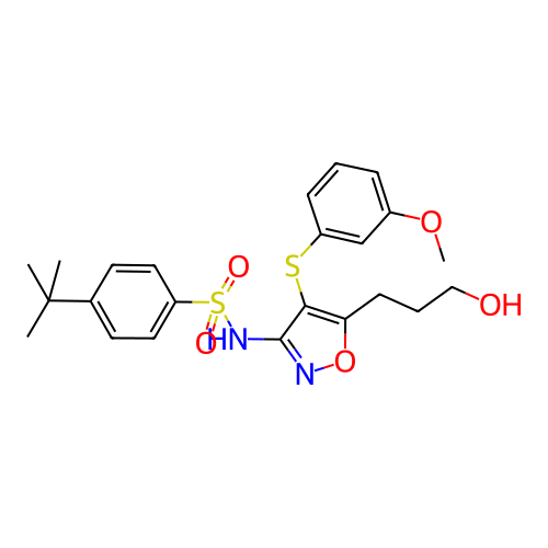 Chemical structure of BindingDB Monomer ID 50091523