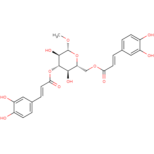 Chemical structure of BindingDB Monomer ID 50091544