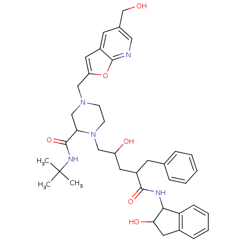 Chemical structure of BindingDB Monomer ID 50091607