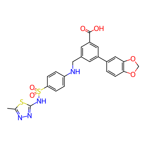 Chemical structure of BindingDB Monomer ID 50091692