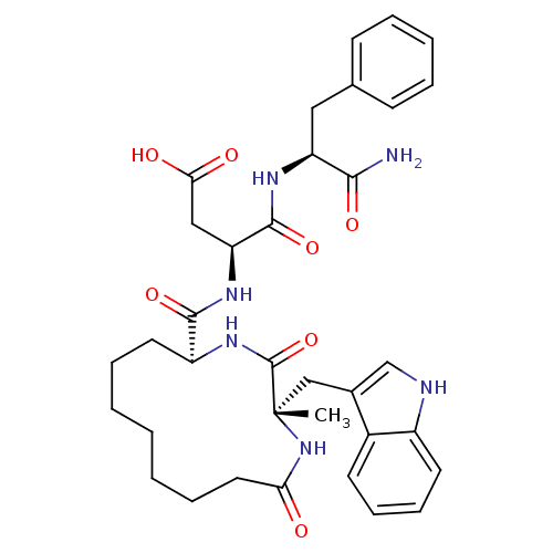 Chemical structure of BindingDB Monomer ID 50092401