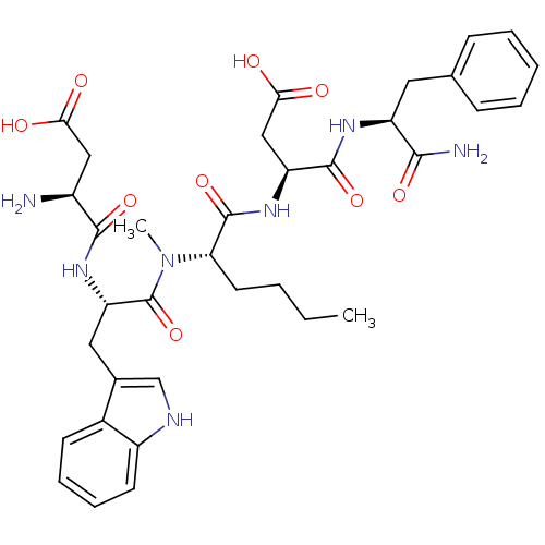 Chemical structure of BindingDB Monomer ID 50092409