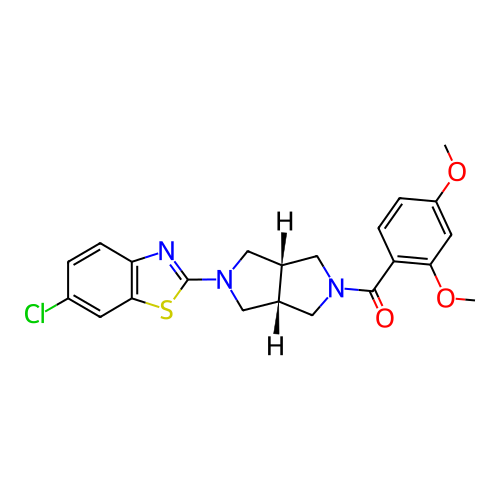 Chemical structure of BindingDB Monomer ID 50092815