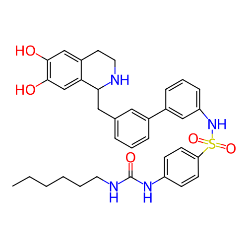 Chemical structure of BindingDB Monomer ID 50093033