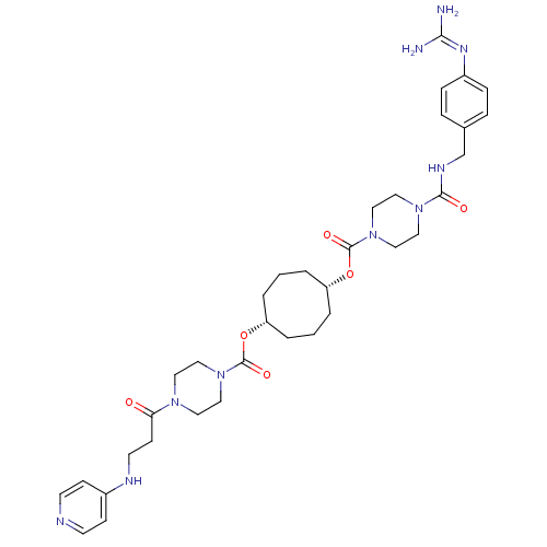Chemical structure of BindingDB Monomer ID 50093169