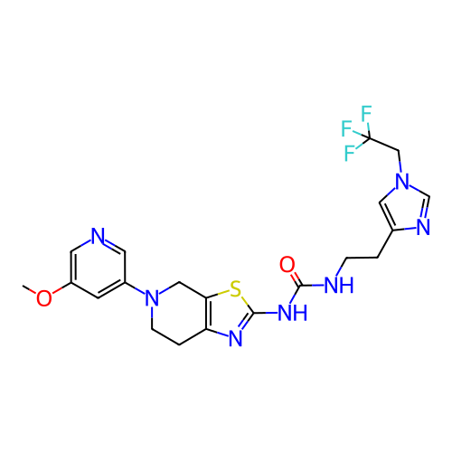 Chemical structure of BindingDB Monomer ID 50093354