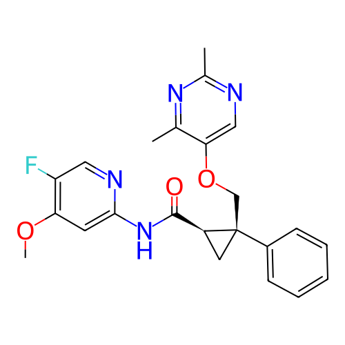 Chemical structure of BindingDB Monomer ID 50093795