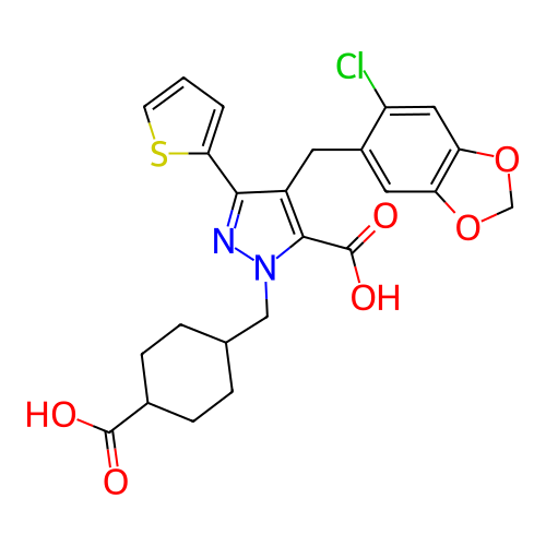 Chemical structure of BindingDB Monomer ID 50093978
