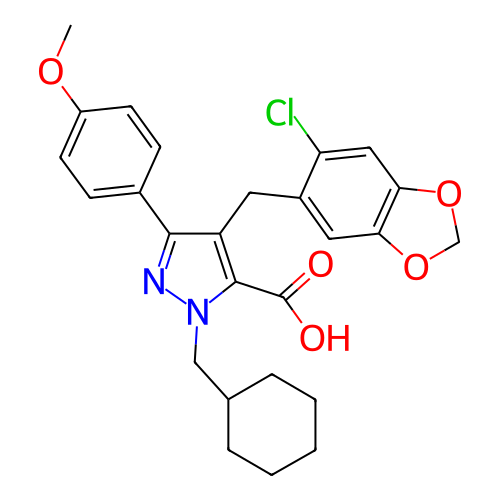 Chemical structure of BindingDB Monomer ID 50093982