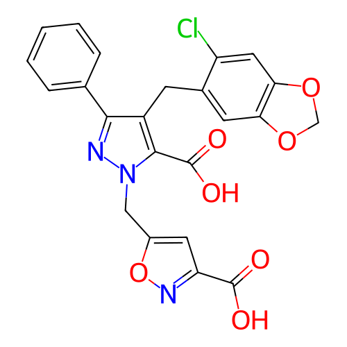 Chemical structure of BindingDB Monomer ID 50093989