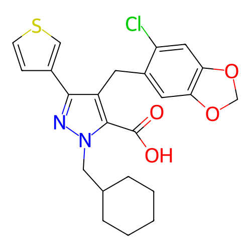 Chemical structure of BindingDB Monomer ID 50093996