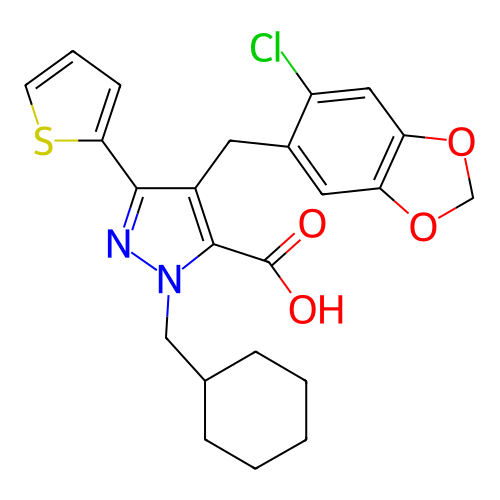 Chemical structure of BindingDB Monomer ID 50093997