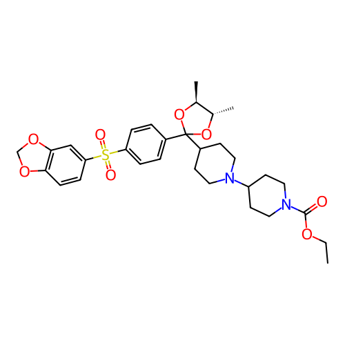 Chemical structure of BindingDB Monomer ID 50095104