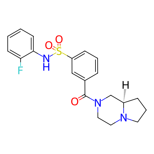 Chemical structure of BindingDB Monomer ID 50095307