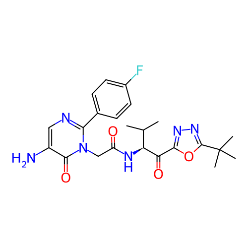 Chemical structure of BindingDB Monomer ID 50095520