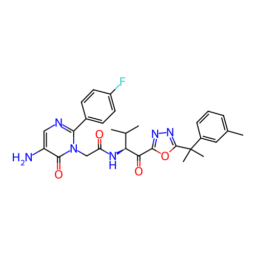 Chemical structure of BindingDB Monomer ID 50095525