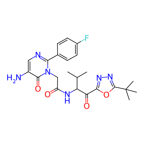 Chemical structure of BindingDB Monomer ID 50095529