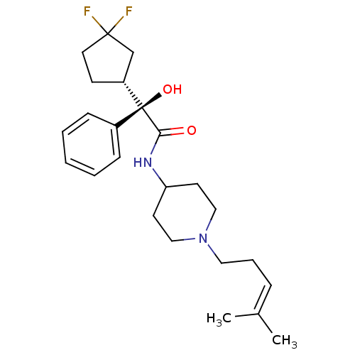 Chemical structure of BindingDB Monomer ID 50095654