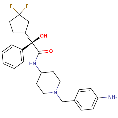 Chemical structure of BindingDB Monomer ID 50095655