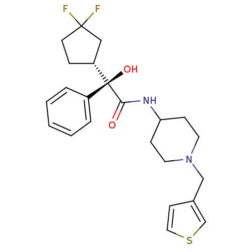 Chemical structure of BindingDB Monomer ID 50095671
