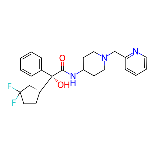 Chemical structure of BindingDB Monomer ID 50095682