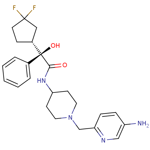 Chemical structure of BindingDB Monomer ID 50095691