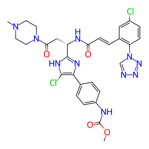 Chemical structure of BindingDB Monomer ID 50096839