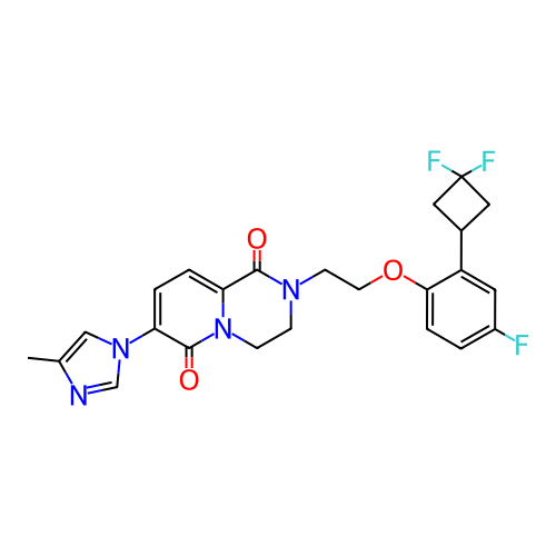 Chemical structure of BindingDB Monomer ID 50096855