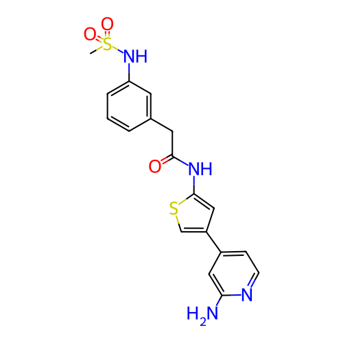 Chemical structure of BindingDB Monomer ID 50097153