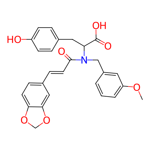 Chemical structure of BindingDB Monomer ID 50097180