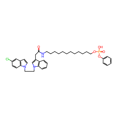 Chemical structure of BindingDB Monomer ID 50097318