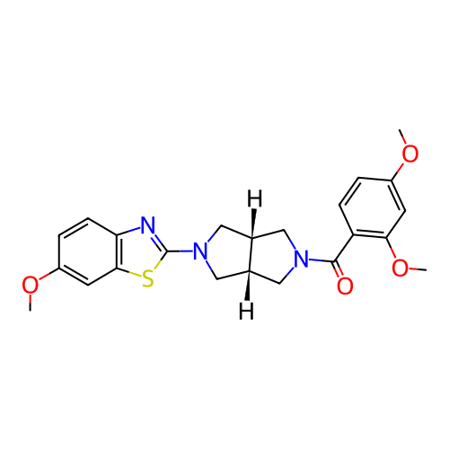 Chemical structure of BindingDB Monomer ID 50097378