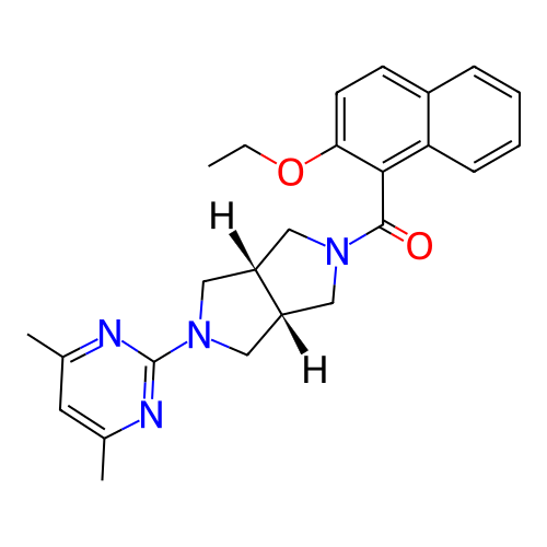Chemical structure of BindingDB Monomer ID 50097384
