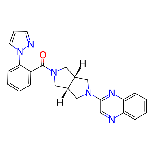 Chemical structure of BindingDB Monomer ID 50097386