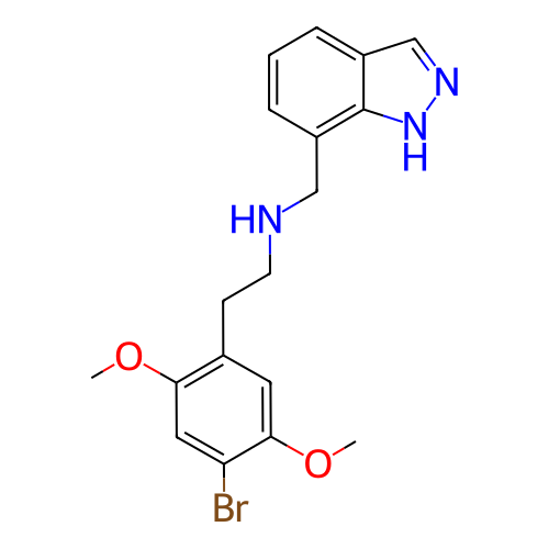 Chemical structure of BindingDB Monomer ID 50097679