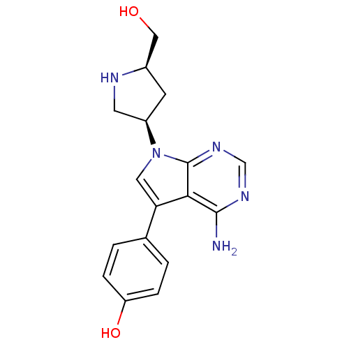 Chemical structure of BindingDB Monomer ID 50097982