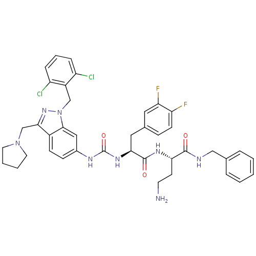 Chemical structure of BindingDB Monomer ID 50098215