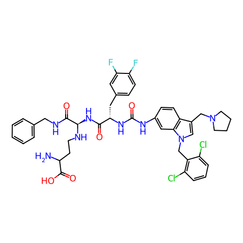 Chemical structure of BindingDB Monomer ID 50098216