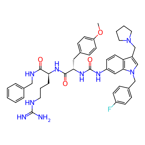 Chemical structure of BindingDB Monomer ID 50098218