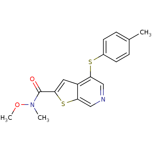Chemical structure of BindingDB Monomer ID 50098486