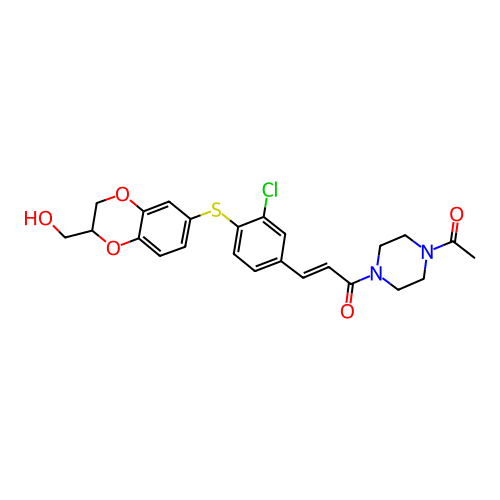 Chemical structure of BindingDB Monomer ID 50098759