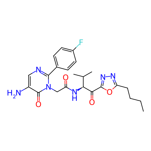 Chemical structure of BindingDB Monomer ID 50098823
