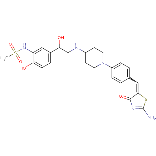 Chemical structure of BindingDB Monomer ID 50099154