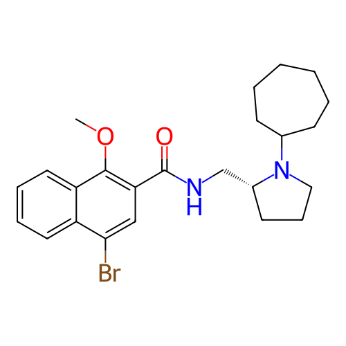 Chemical structure of BindingDB Monomer ID 50099796